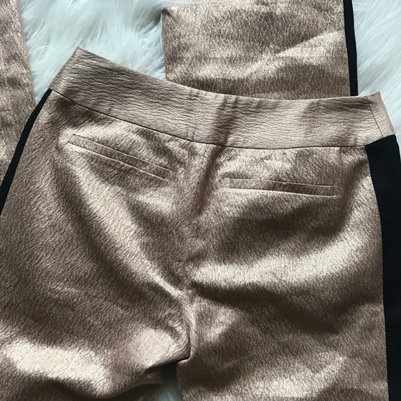 Derek Lam 10 Crosby Silk Blend Metallic Pant - Picture 5 of 8